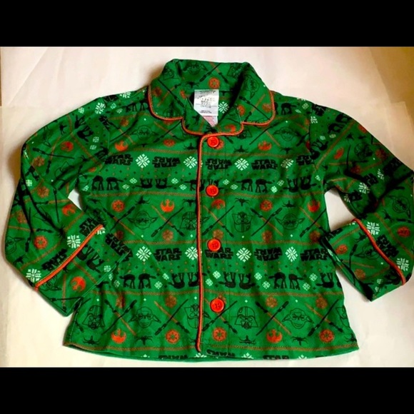 Disney Other - Sz 2 boy’s Disney Star Wars pajama holiday Top